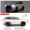 1/32 Scale Lexus LX570 Off-Road In Luxury SUV Model Car, Zinc Alloy Pull Back Toy Car with Sound and Light for Kids Boy Girl Gift