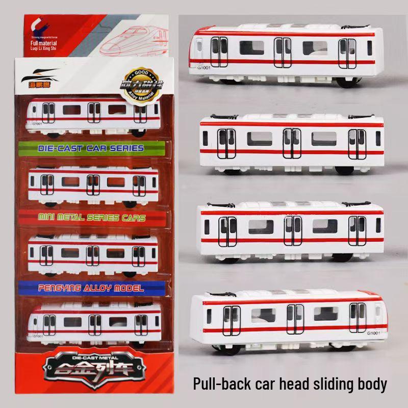 

Высокоскоростной ЭМУ Детская игрушка Модель поезда метро Магнитный набор