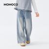 MOMOCO Girls' Sweet Fashion Denim Long Pants