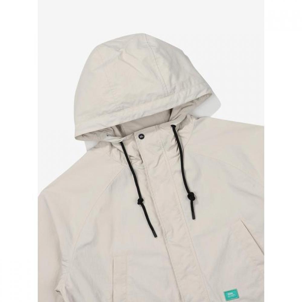 Bbc Earth Out Pocket Fish Tail Jacket  Ivory 