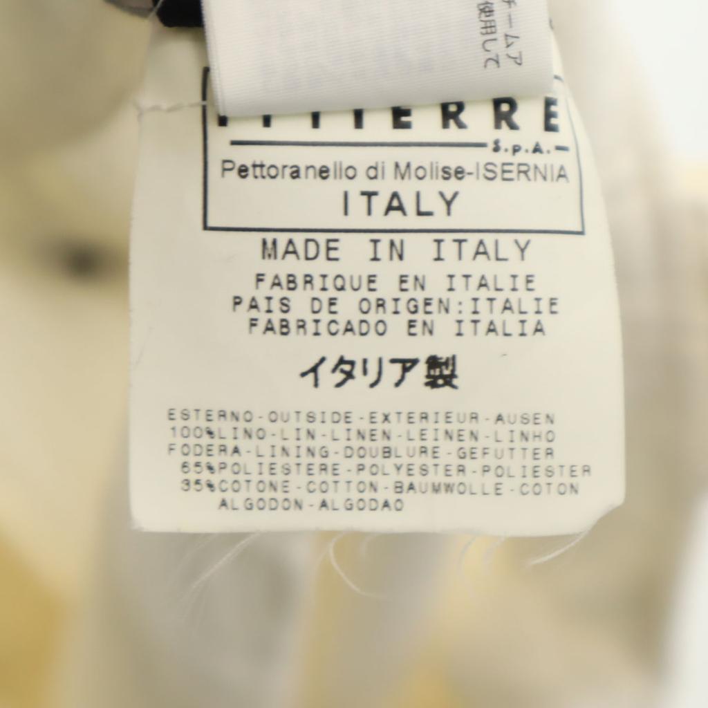 VERSACE JEANS SIGNATURE Made in Italy Leinen Midilänge Enger Rock 38 Damen Gebraucht