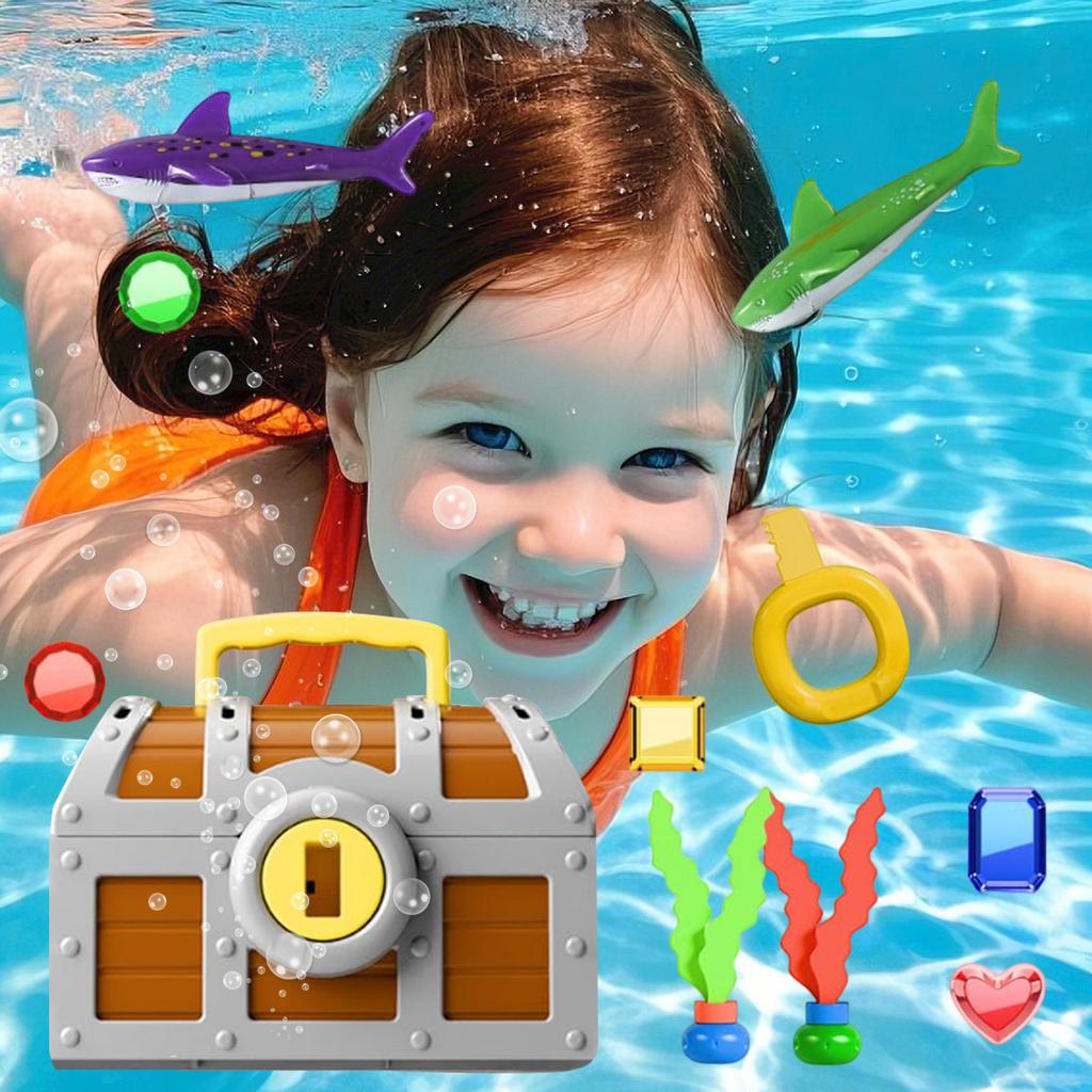 Kids Pool Diving Toys Underwater Sinking Swim Toys Set