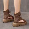 Ladies Vintage Platform Roman Sandals