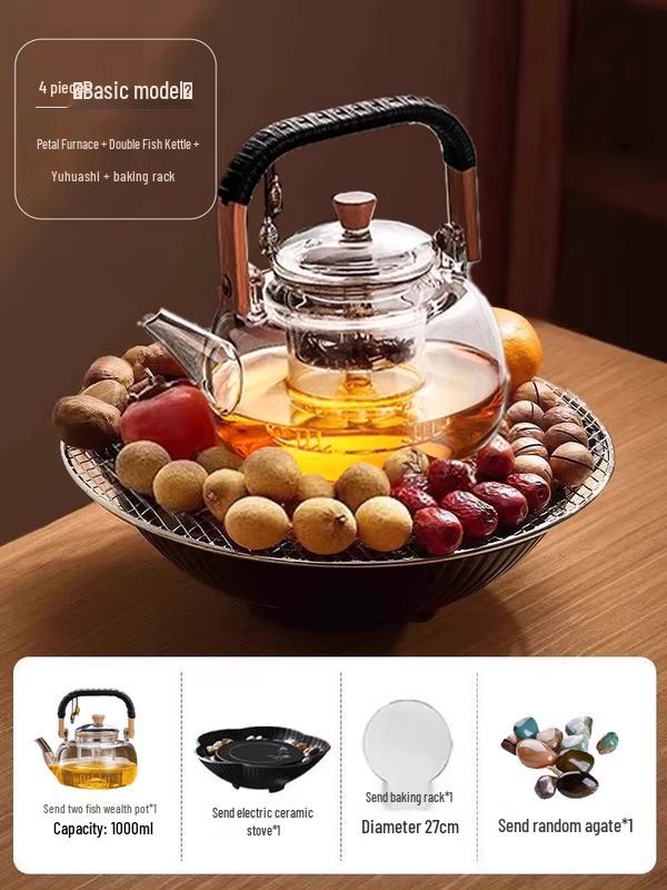 Naijiang Indoor Electric Tea Roasting Stove Set