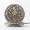 New Arrival Vintage Quartz Pocket Watches Analog Pendant Necklace Fob Watch