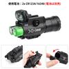 NECARL XH35 Weapon Light Replica Lumen Switching with Strobe Tactical Light Compatible with 20mm Rail Handgun Light W Engraved Flashlight for Survival