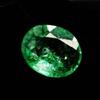Natural Green Emerald Loose Gemstone Jewelry Making 7 ct Muzo Oval Cut for Jewelry Making and Crafts