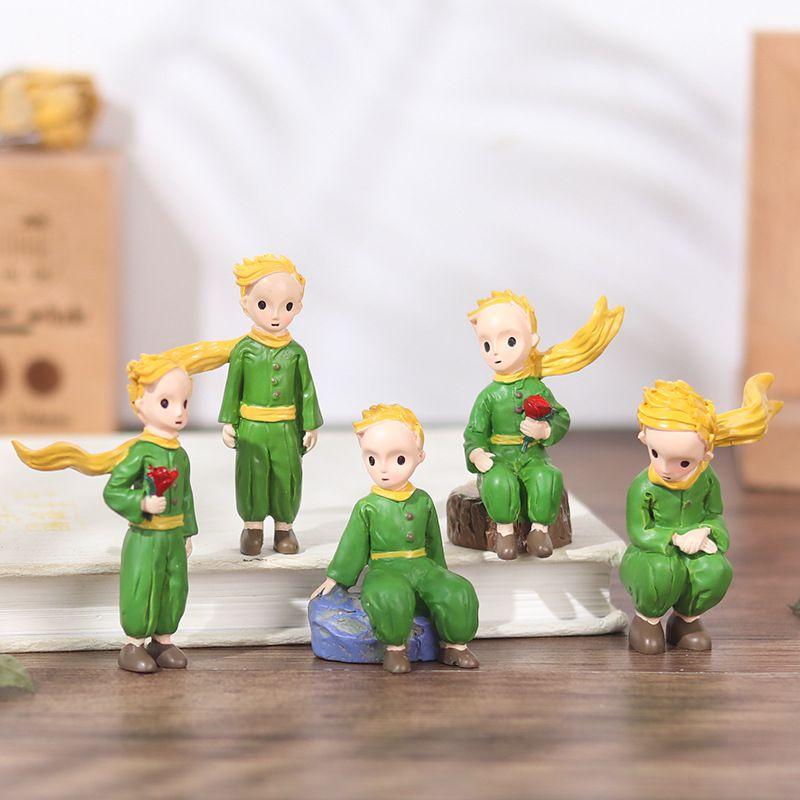 Enchanting Little Prince Resin Figurines For Cake Decorations And Micro Landscapes