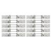 10PCS Current Measuring Shunt Resistor Fixed On One Piece for DC Ammeter Power Generation System