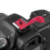 Aluminum Alloy Finger Thumb Grip Hot Shoe Mount Holder Bracket for Fuji X100 X100S X E1(red)