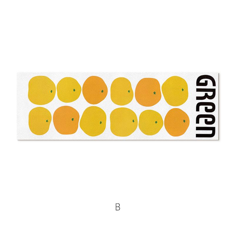 Wabi-Sabi Kitchen Mat: Water-Absorbent, Quick-Drying, Stain-Resistant, Easy-Clean Diatomaceous Earth Anti-Fall & Anti-Slip Floor Pad