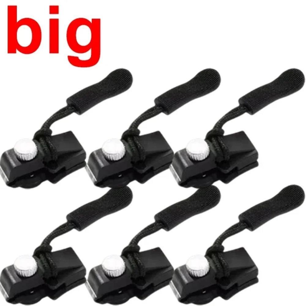 20 Stück Universelles Reißverschluss-Reparaturset Universal Sofort-Reißverschluss-Reparatur Ersatz Schiebezähne Rettung Reißverschlusskopf 3 Verschiedene Größen