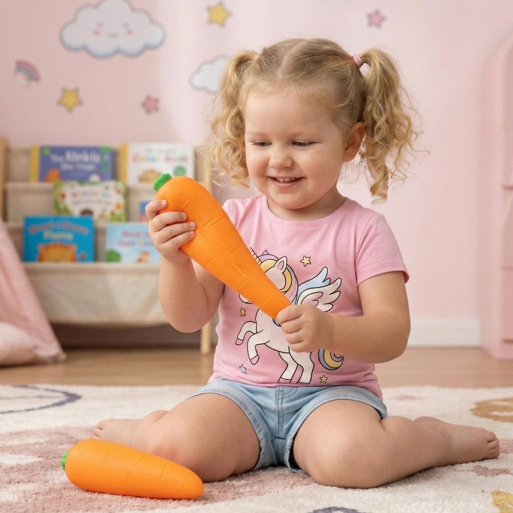 Dumpling Squishy Games Sausage Carrot Vegetable Giant Stress Toy Sensory Fun For Kids Teens & Adults Skateboard Squish Dumplings
