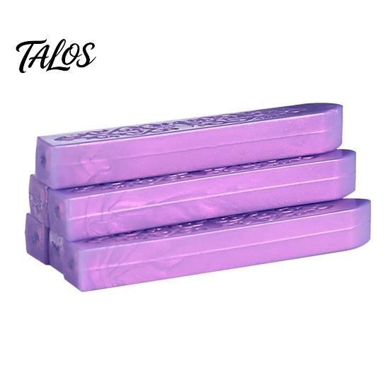 Wax Seal Sticks for Invitation 6PCS Aurora Sealing Sticks, Multi-color Gradient Strips, Without Dreamy Collage Core Stamp, Envelopes And Wedding