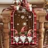 Christmas Gnome Table Runner Christmas Decorations for Home 2026 Cristmas Table Cover Navidad Noel Gift New Year 2026 Tablecloth