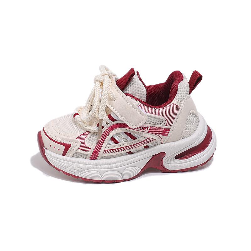 Children's Sneakers2026Spring children's mesh breathable dad shoes, running shoes for toddlers and young children, baby shoes