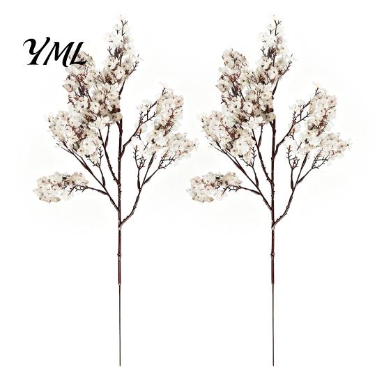 Durable Faux Plant Accents for Home Realistic Artificial Flowers Autumn Decoration, Silk Floral Decor Branches Halloween Table Centerpiece And Indoor