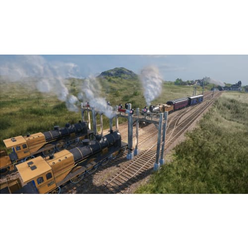 railway empire 2 deluxe edition -ps5 [bonus] in-game content dl code flyer  skin  included
