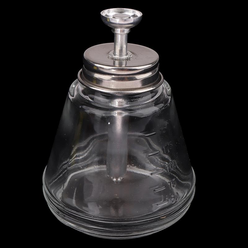 180Ml Glass Nail Art Pump Dispenser Cleaner Bottle Liquid Alcohol Bottle Phone Screen Repair Remover Cleaner Bottle Dispenser