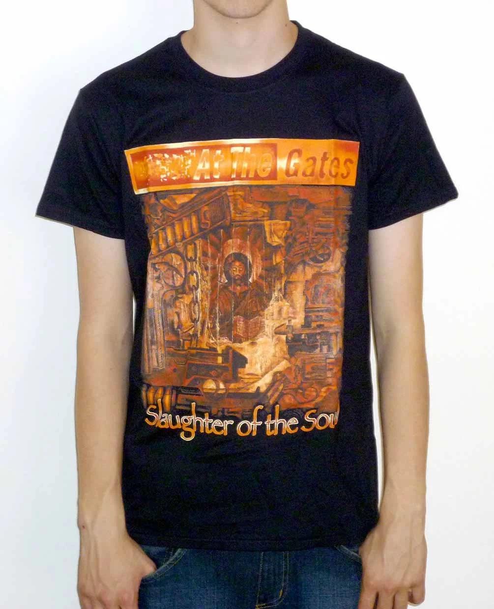 At The Gates  Slaughter Of The Soul  Classic T Shirt - OFFICIAL 2XL