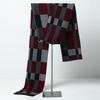 Men's Winter Plaid Imitation Cashmere Scarf - Warm, Casual Accessory