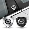 1Pc Metal Car Fender Trunk Body Stickers Accessories For Mazda Axela Atenza Speed 6 MS Demio MPS Miata Skyactiv 323 626 Angksela b59