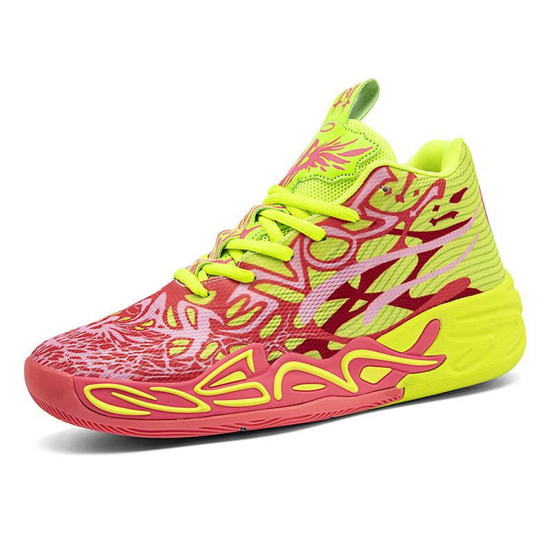 2025 New Xiyin Basketball Shoes Boots Three-ball 4th Generation Student Male and Female Adult Children's Sports Shoes 2025