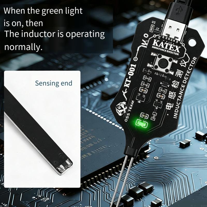 Compacts Digital Inductance Meter Inductor Testing Instrument Tool With Simple Operations And Visual Display M4YD