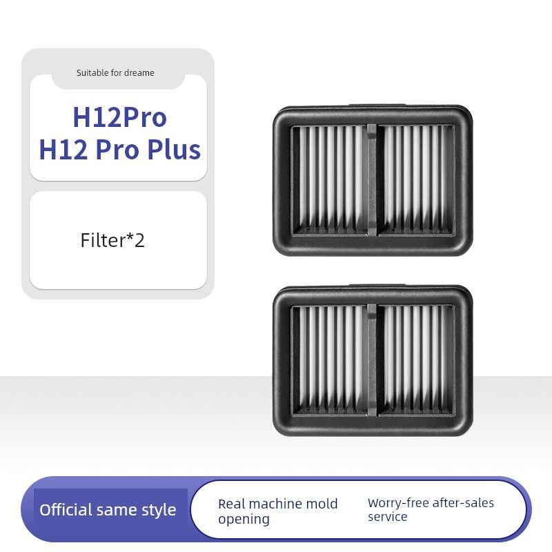 

Suitable for Chuimi Floor Scrubber Accessories H12 Consumables H12Pro/Plus/H12S/H11S Roller Brush Filter Element Cleaning Fluid [H12Pro/Pro Plus] Filter*2