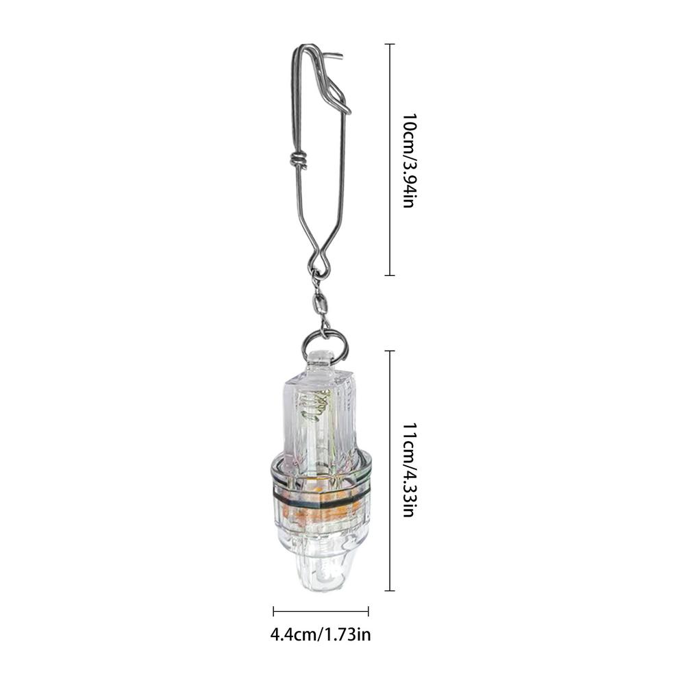 LED Night Fishing Light Fish Gathering Attracting Lure Attractive Attractor Waterproof Underwater Lamps
