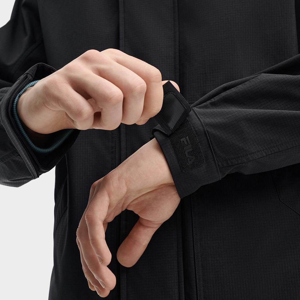 New FILA Jackets Men's Jet Black F11M438703FBK