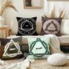 Logo T-therian Delta Cool Kissenbezug Kissenhülle Dekoration Zimmer Zuhause Sofa Wohnzimmer Büro Auto Nordische Schlichtheit