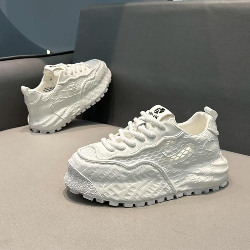 Brand Men's Shoes Chunky Sneakers New Mesh Breathable Casual Shoes Designer Platform Shoe Sports Running Shoes for Men