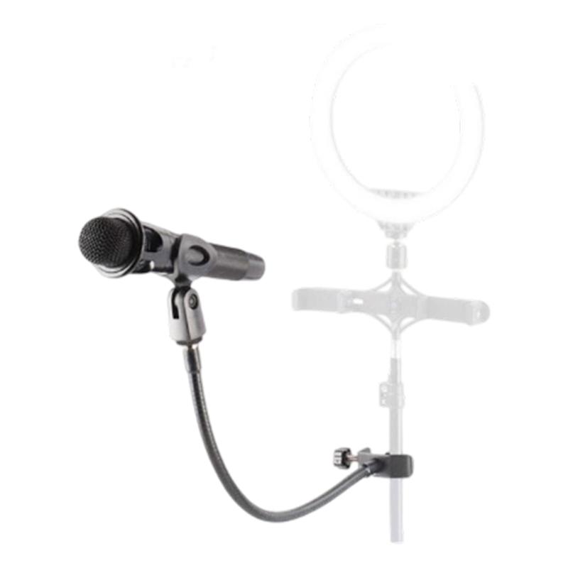 

Anti Slip Microphone Stand Holder with 360 Degree Motion Universal for Recording and Broadcasting