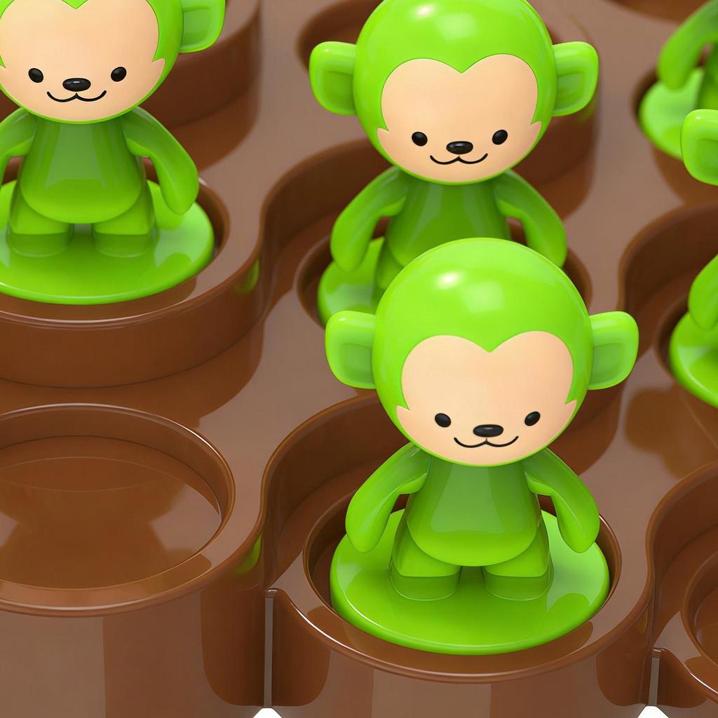 Monkey Balance Tree Focus Balance Training Children's Toys Stacking Toys Parent Child Interactive Board Game