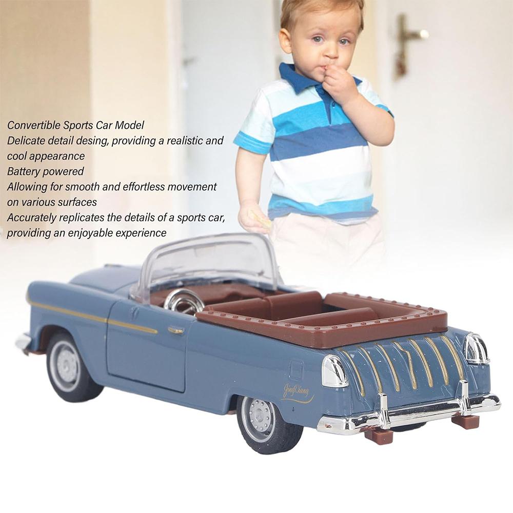 1/32 Cadillac Convertible Sports Car Model Metal Vehicle Reality Serial Mind Sports Car Simulation Game