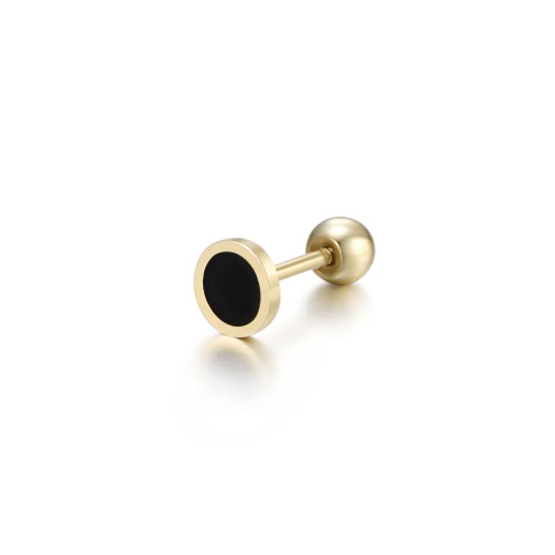 CRANNE 14k Onyx Piercing C24PG024