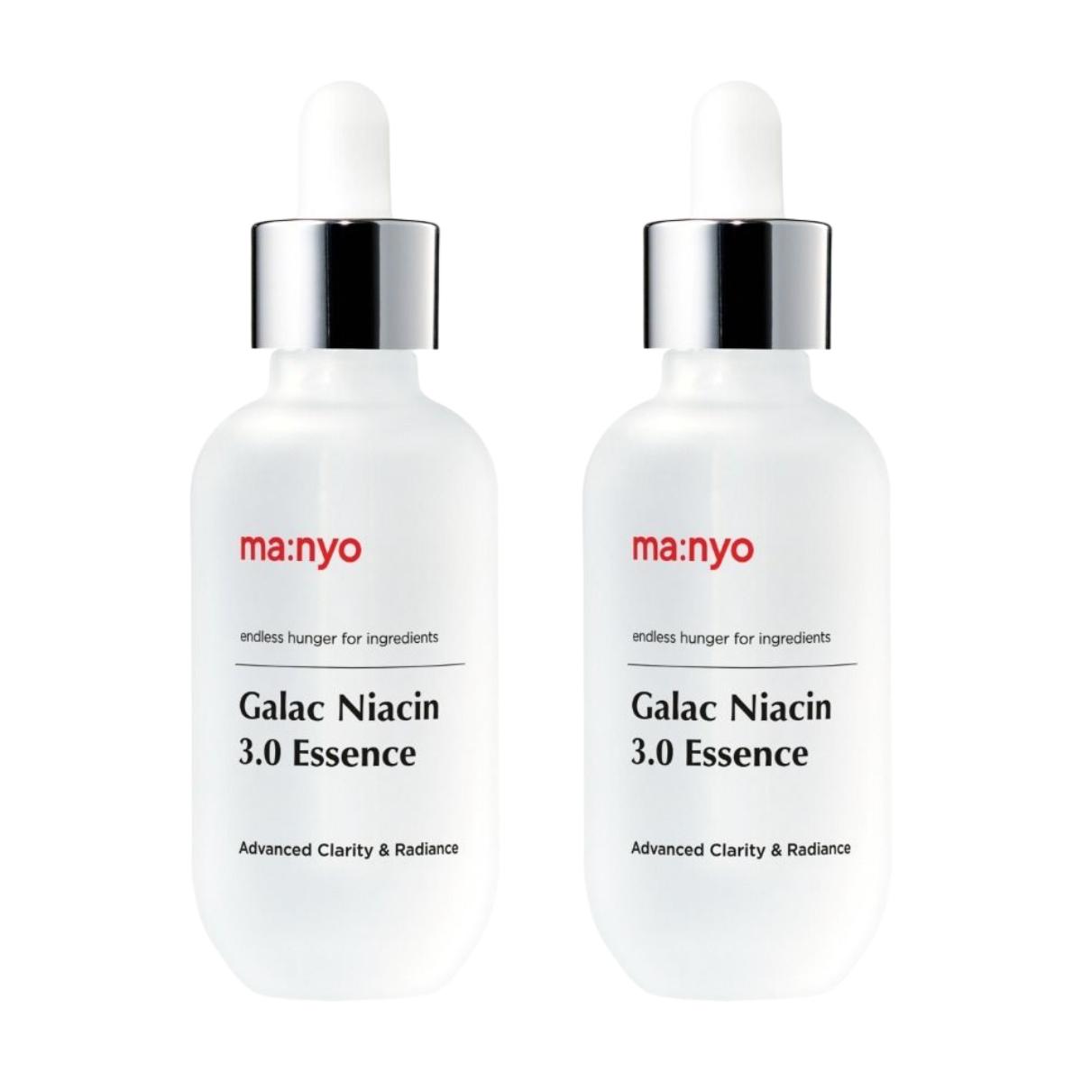 мама:nyo Galac Niacin 3.0 Косметический бустер Осветляющая эссенция 60 мл Двойная упаковка