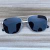 Non-polarized Oversized Thin FULL Frame No Screw Ultralight Men Suneyewear Fashion Polygon Eyeglasses