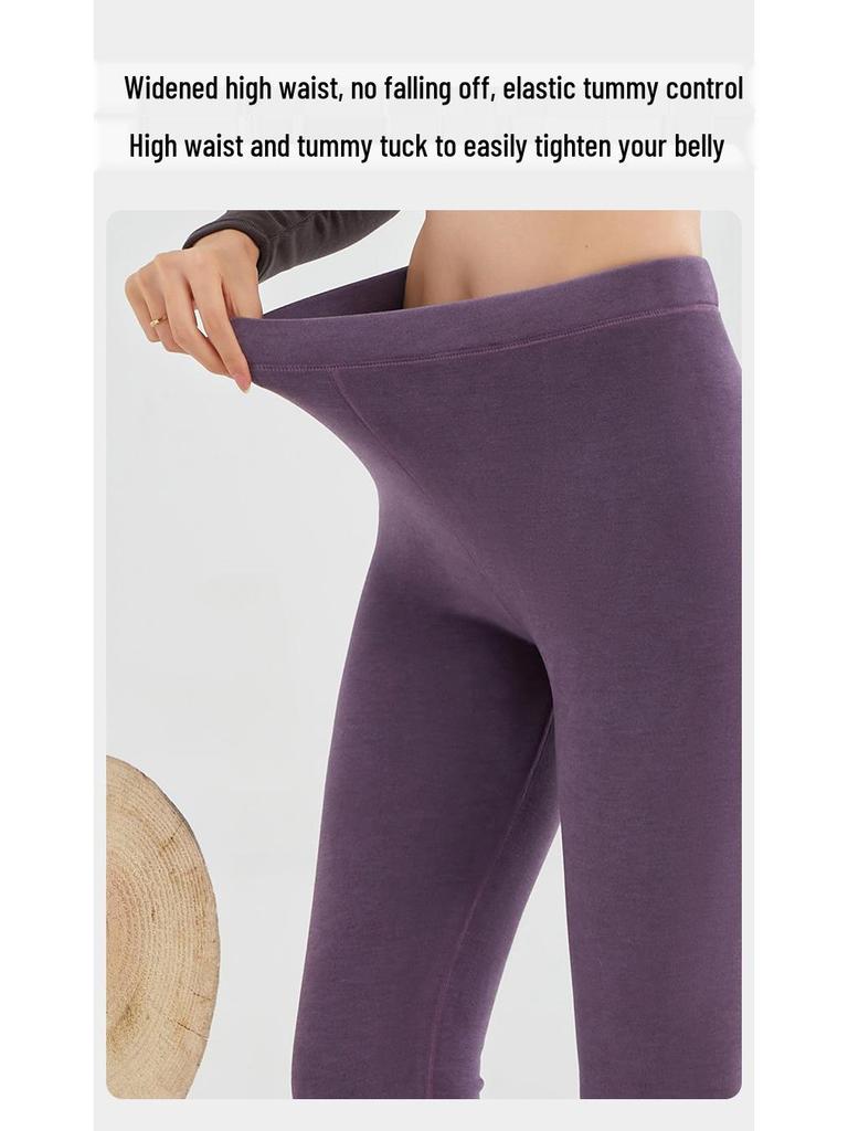 Extra Dicke Thermische Nahtlose Antibakterielle Fleecegefütterte Leggings für Männer & Frauen - Ideal für ältere Menschen
