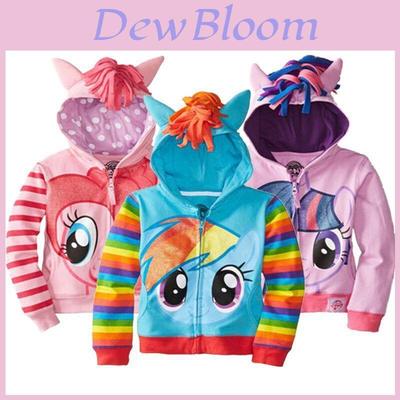 My Little Pony 3D Hoodie Für Jungen Und Mädchen Weiche Und Atmungsaktive Sweatshirtjacke Mit Exquisiter Verarbeitung