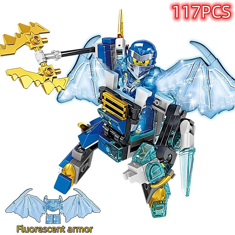 

Военная машина ниндзя Скибиди Туалет Броня Мех Мини-модель Фигурка Строительные блоки Совместимые Мультфильм Аниме Города Игрушки Подарки