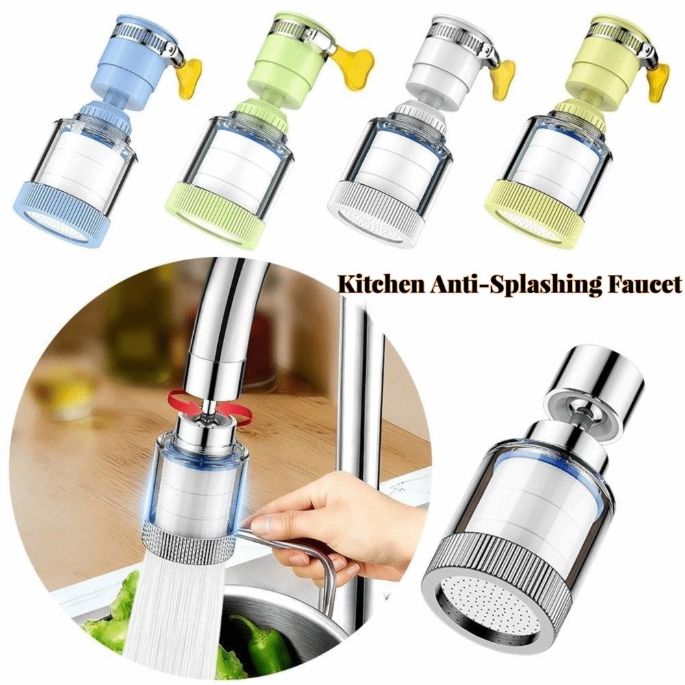 360° Rotate Kitchen Anti-Splashing Faucet Splash Proof Replaceable Filter Faucet  Kitchen Use