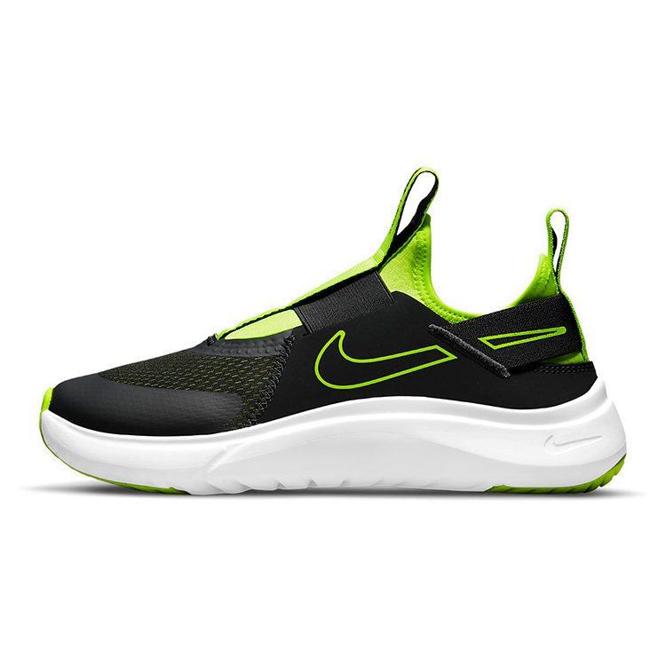 Nike Flex Plus Low top Running Shoes Black Green Unisex CW7415-004