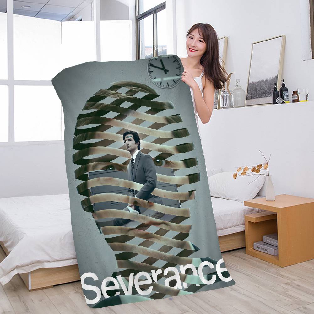 

TV Show Severance Anime Beach Swimming Towel Soft Absorbent Washcloth Children s Gifts for Kids Travel Camping Gym W30*H60(CM)