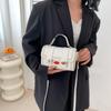 Stylish Small Shoulder Bag For Women In Black White And Khaki Perfect For Everyday Use