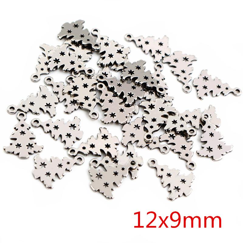 30pcs/lot No Fade 316 Stainless Steel Star Heart Fish Cat Charms Pendant for DIY Necklace Bracelet Craft Jewelry Making Findings