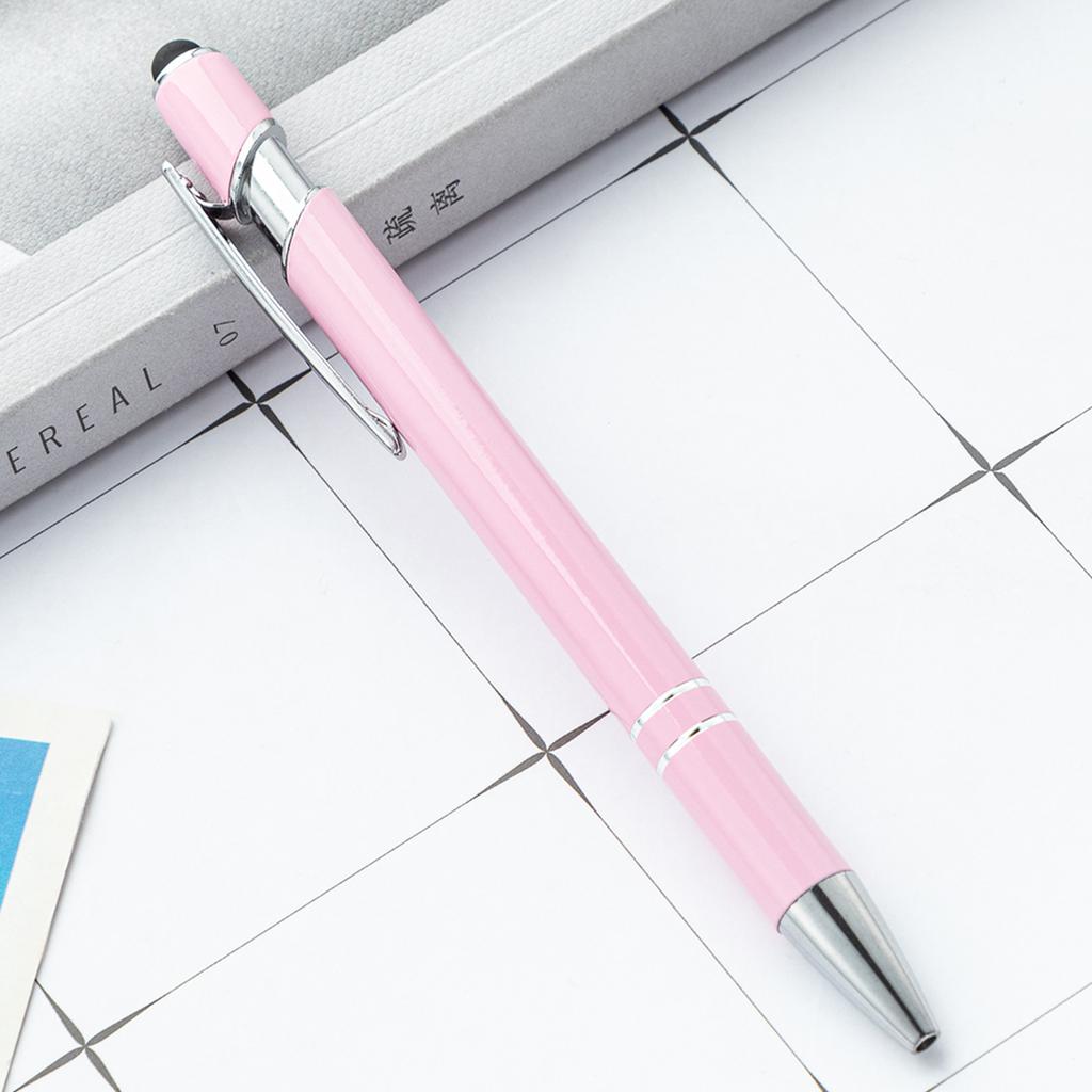 Metall-Touch-Stift, Aluminium-Stab-Stift, Meiji-Stift, Kapazitiver Touch-Stift, Kugelschreiber, Handschrift-Touchscreen-Stift