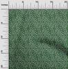 oneOone Cotton Flex Forest Green Fabric Asian Dabu Print Fabric For Sewing Printed Craft Fabric By The Yard 40 Inch