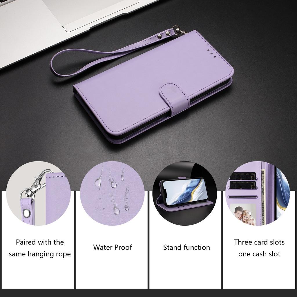 Magnetische Hülle für OnePlus 15R 5G/Ace 6 5G/Ace 6T 5G Schmetterlingsschleifenmuster PU-Leder + TPU + PC